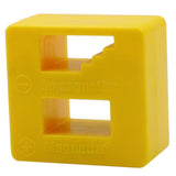 Maxbell 2 in 1 Pocket Sized Magnetiser Demagnetiser for Screwdrivers Yellow