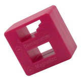 Maxbell 2 in 1 Pocket Sized Magnetiser Demagnetiser for Screwdrivers Red
