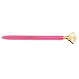 Maxbell Rhinestone Ballpoint Pen High-end Metal Pen Ballpoint Pen  Light Pink