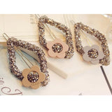 Maxbell Hot Fix Crystals Rhinestone Ribbon Trim 40cm DIY Bracelet White