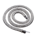 Maxbell Hot Fix Crystals Rhinestone Ribbon Trim 40cm DIY Bracelet White