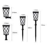 Maxbell Solar Flame Beam Nail IP65 Waterproof Outdoor Yard Garden Wall Lamp