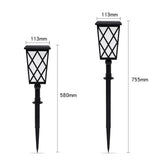 Maxbell Solar Flame Beam Nail IP65 Waterproof Outdoor Yard Garden Wall Lamp