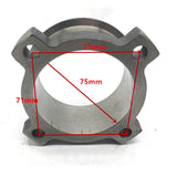 Maxbell 3" 4 Bolt To 3" V Band Adaptor Turbo Exhaust Flange T3 GT35 Flange Adapter