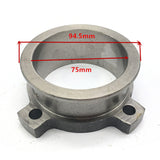 Maxbell 3" 4 Bolt To 3" V Band Adaptor Turbo Exhaust Flange T3 GT35 Flange Adapter