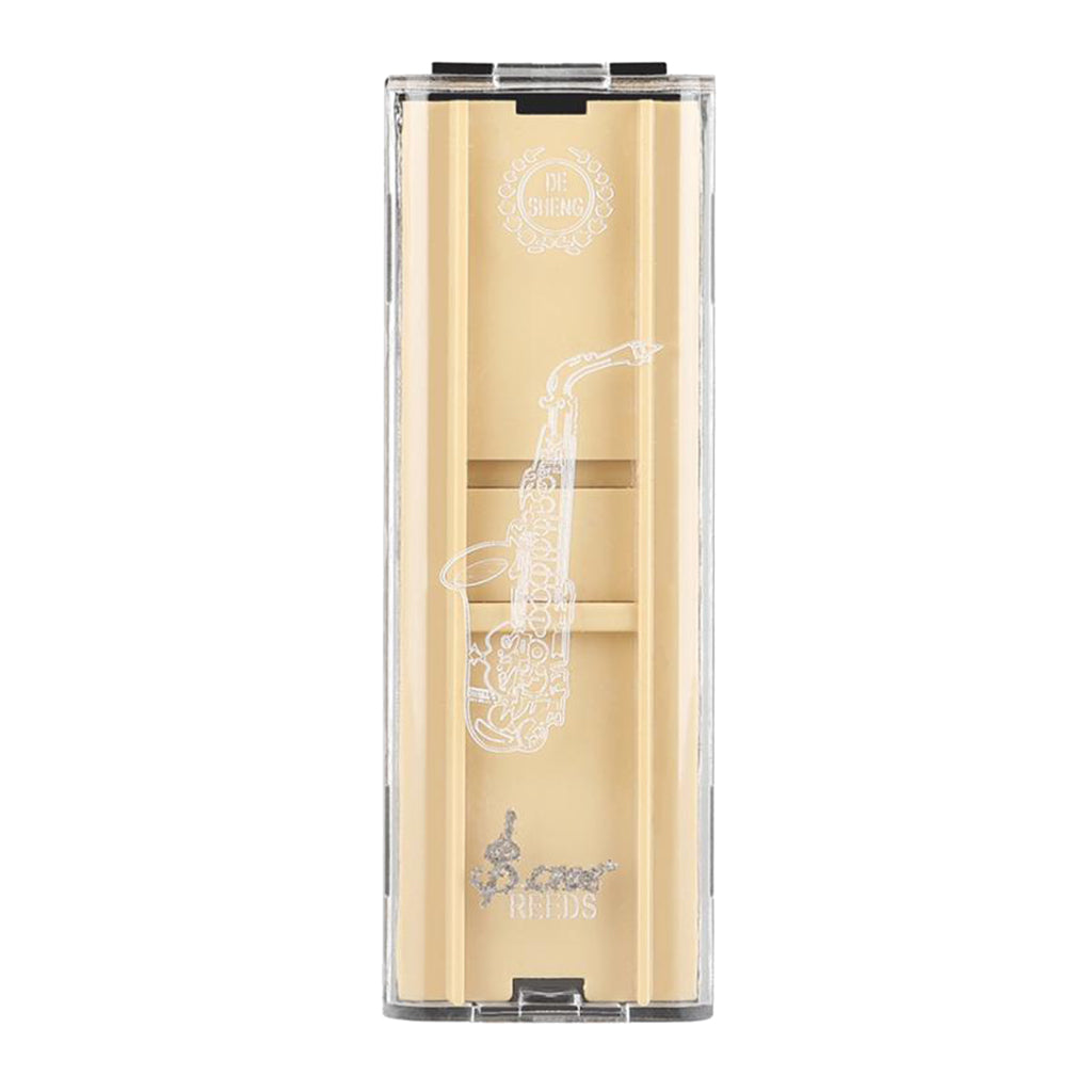 Maxbell Sax Reeds Storage Container Waterproof Musical Instrument Parts Accessories