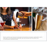 Maxbell Stainless Steel 2 Piece Cocktail Shaker for 750/550ml