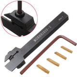Maxbell MGEHR1010-2 Lathe Boring Bar Holder+CNC Inserts Blades+Wrench Set Hand Tools