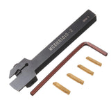 Maxbell MGEHR1010-2 Lathe Boring Bar Holder+CNC Inserts Blades+Wrench Set Hand Tools