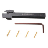 Maxbell MGEHR1010-2 Lathe Boring Bar Holder+CNC Inserts Blades+Wrench Set Hand Tools
