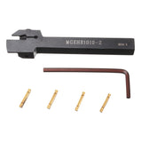 Maxbell MGEHR1010-2 Lathe Boring Bar Holder+CNC Inserts Blades+Wrench Set Hand Tools