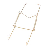 Maxbell 1pc Invisible Wall Hanging Plate Hook Hangers Dish Display Holder Linear 14"