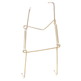 Maxbell 1pc Invisible Wall Hanging Plate Hook Hangers Dish Display Holder Linear 14"