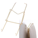Maxbell 2x Invisible Wall Hanging Plate Hook Hangers Dish Display Holder Linear 10"