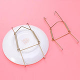 Maxbell 2x Invisible Wall Hanging Plate Hook Hangers Dish Display Holder Linear 10"