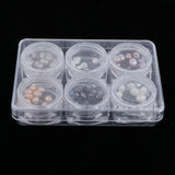 Maxbell 6Box Natural Pearl Beads Loose Spacer Jewelry Making Charms DIY Findings