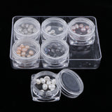 Maxbell 6Box Natural Pearl Beads Loose Spacer Jewelry Making Charms DIY Findings