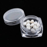 Maxbell Natural Pearl Beads Loose Spacer Jewelry Making Charms DIY Finding White