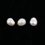 Maxbell Natural Pearl Beads Loose Spacer Jewelry Making Charms DIY Finding White