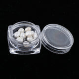 Maxbell Natural Pearl Beads Loose Spacer Jewelry Making Charms DIY Finding White