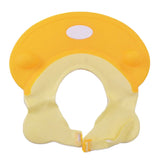 Maxbell Adjustable kids Baby Shampoo Bath Shower Hat Cap Wash Hair Shields Yellow