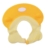 Maxbell Adjustable kids Baby Shampoo Bath Shower Hat Cap Wash Hair Shields Yellow