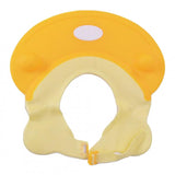 Maxbell Adjustable kids Baby Shampoo Bath Shower Hat Cap Wash Hair Shields Yellow