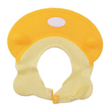 Maxbell Adjustable kids Baby Shampoo Bath Shower Hat Cap Wash Hair Shields Yellow