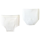 Maxbell Washable Absorbency Incontinence Aid Cotton Underwear Briefs for Men S