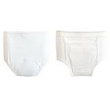 Maxbell Washable Absorbency Incontinence Aid Cotton Underwear Briefs for Men S