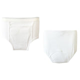 Maxbell Washable Absorbency Incontinence Aid Cotton Underwear Briefs for Men S