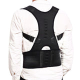 Maxbell Magnetic Posture Corrector Bad Back Lumbar Shoulder Support Belt Brace XXL