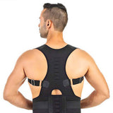 Maxbell Magnetic Posture Corrector Bad Back Lumbar Shoulder Support Belt Brace XXL