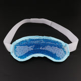 Maxbell Hot Cold Therapy Ice Eye Mask Blindfold fo Eye Puffiness Dark Circle Blue
