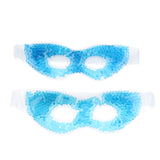 Maxbell 2Pcs Soft Gel Ice Eye Mask Hot Cold Compress Pack Ice Eye Mask Blue