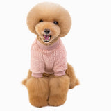 Maxbell Dog Cat Warm Coat Small Puppy Comfortable Outdoor Apparels Pink-M