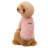 Maxbell Dog Cat Warm Coat Small Puppy Comfortable Outdoor Apparels Pink-M