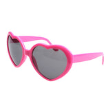 Maxbell Lightweight Lovely Sunglasses Women Heart Shape Eyewear Sun Glasses Pink