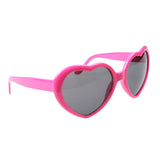 Maxbell Lightweight Lovely Sunglasses Women Heart Shape Eyewear Sun Glasses Pink