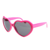 Maxbell Lightweight Lovely Sunglasses Women Heart Shape Eyewear Sun Glasses Pink