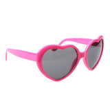 Maxbell Lightweight Lovely Sunglasses Women Heart Shape Eyewear Sun Glasses Pink