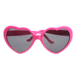 Maxbell Lightweight Lovely Sunglasses Women Heart Shape Eyewear Sun Glasses Pink