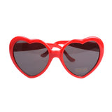 Maxbell Lightweight Lovely Sunglasses Women Heart Shape Eyewear Sun Glasses Red