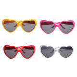 Maxbell Lightweight Lovely Sunglasses Women Heart Shape Eyewear Sun Glasses Red