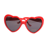 Maxbell Lightweight Lovely Sunglasses Women Heart Shape Eyewear Sun Glasses Red