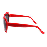 Maxbell Lightweight Lovely Sunglasses Women Heart Shape Eyewear Sun Glasses Red