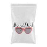 Maxbell Lightweight Lovely Sunglasses Women Heart Shape Eyewear Sun Glasses Red