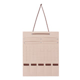 Maxbell Wall Hanging Jewelry Sunglasses Organizer Bag Display for Earring Rings Beige