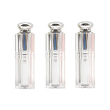 Maxbell Empty Women DIY Lipstick Tube Bottle Lip Balm Storage Container Vials 3x Clear