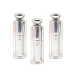 Maxbell Empty Women DIY Lipstick Tube Bottle Lip Balm Storage Container Vials 3x Clear